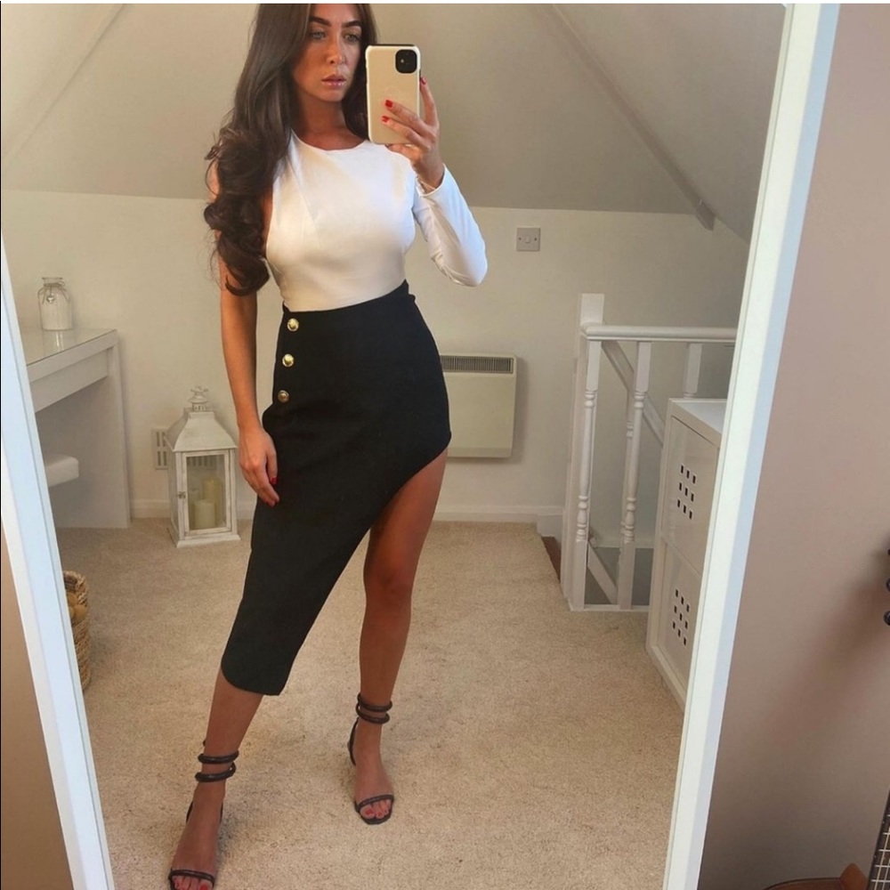 Zara One Shoulder Bodysuit